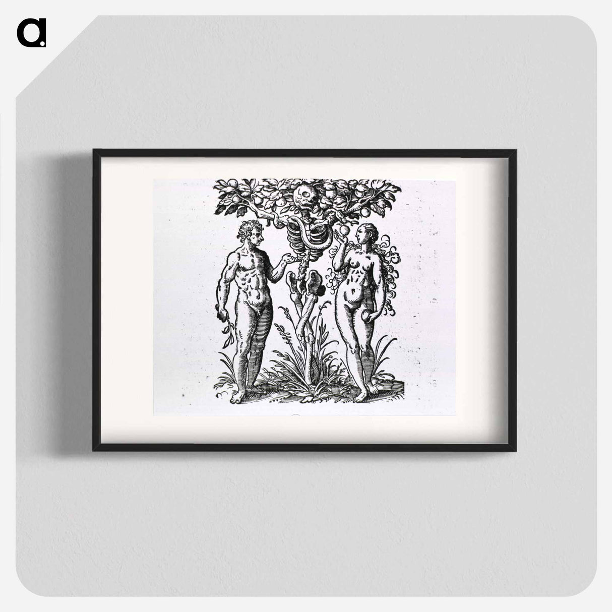 アートポスター-Adam and Eve Figures
- 国立医学図書館 Poster.