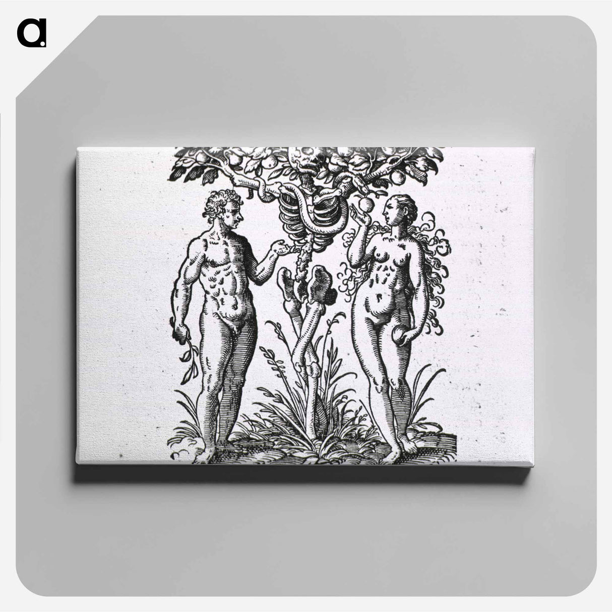 アートパネル-Adam and Eve Figures
- 国立医学図書館 Canvas.