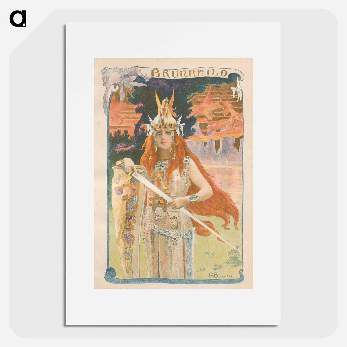 アートポスター-Brunnhild
- クリーブランド美術館 Poster.