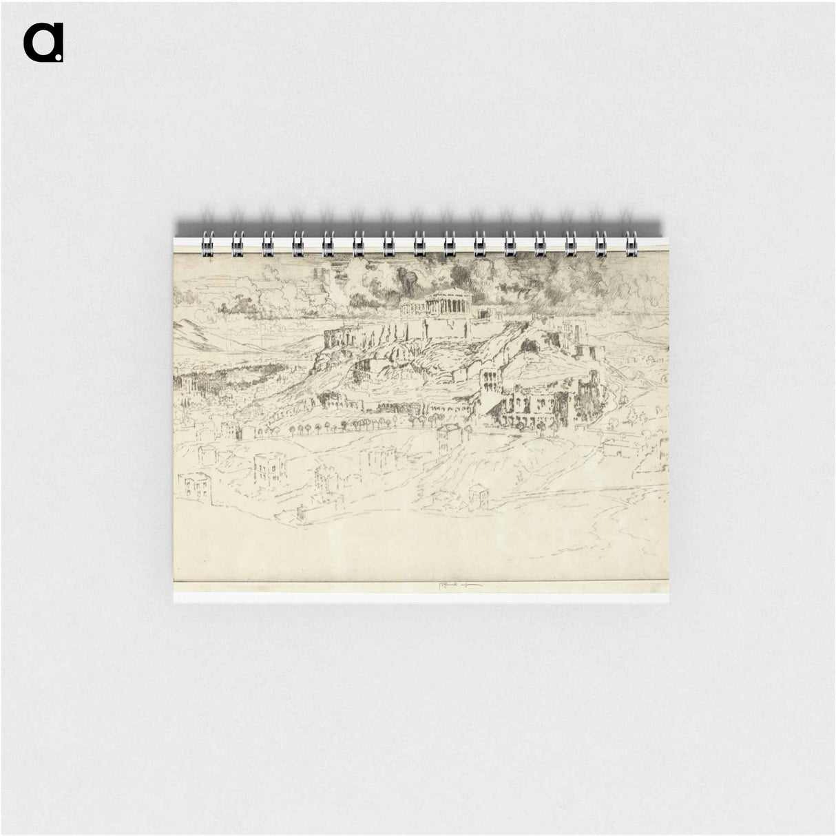 アートメモ帳-Athens from the Tomb of Philopotes
- ジョセフ ペネル Memo.