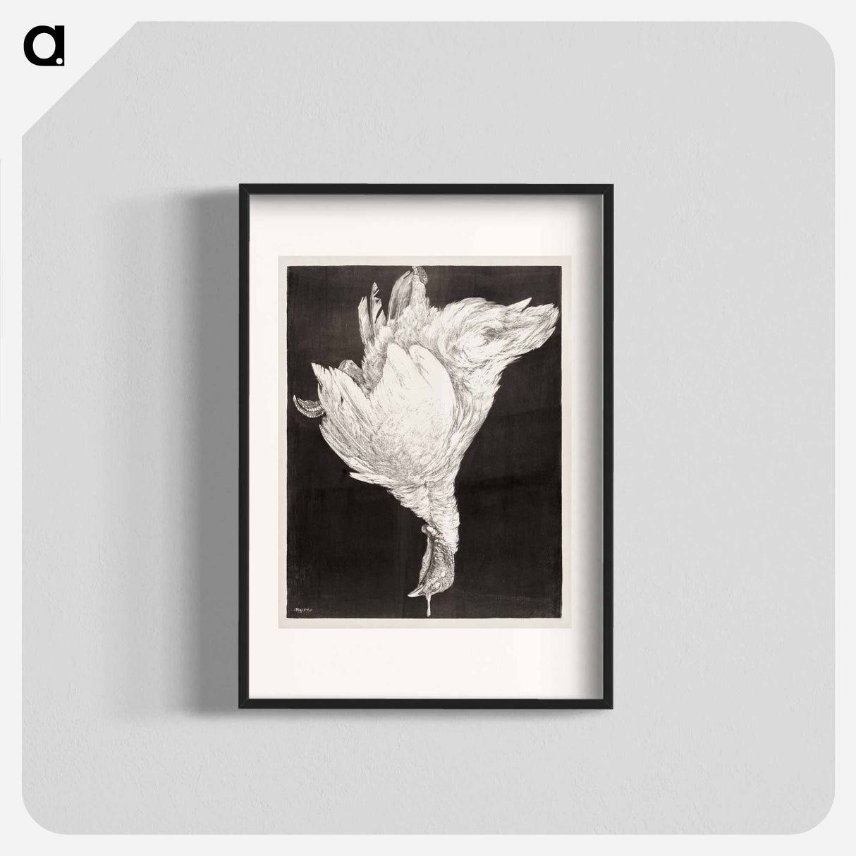 Doode Kalkoen - Theo Van Hoytema Poster.