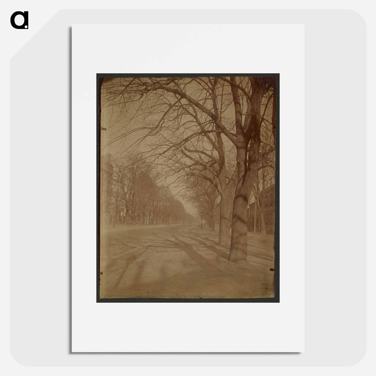 アートポスター-Avenue de l'Observatoire, 14° Arrondissement
- ウジェーヌ アジェ Poster.