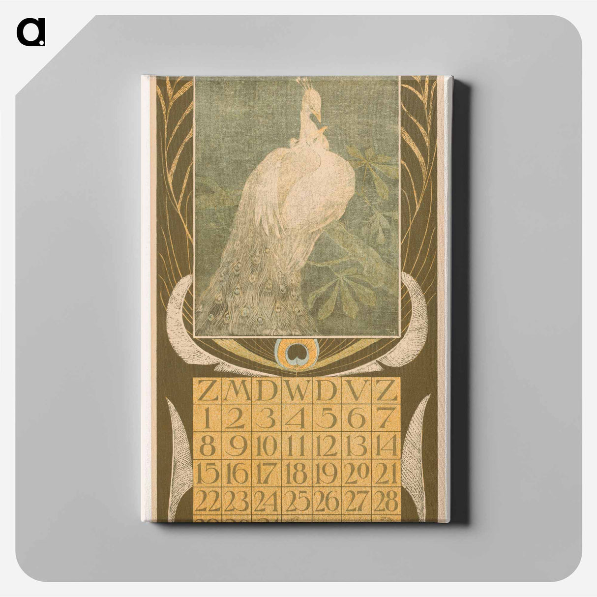 My calendar is coming - Theo van Hoytema Canvas.