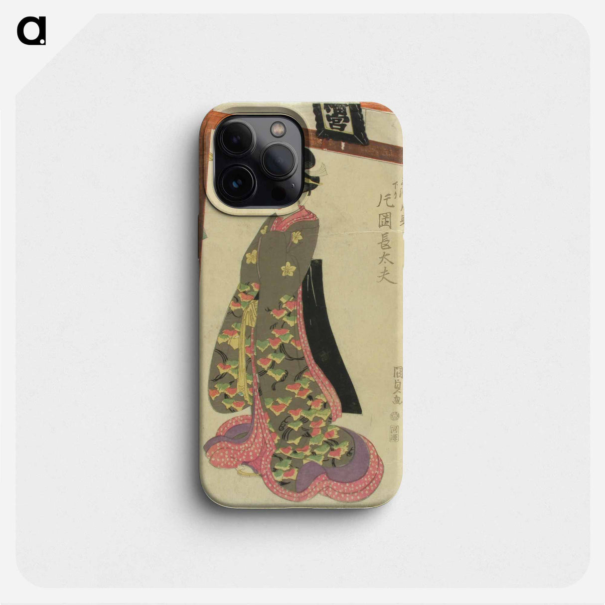 Actor Kataoka Chodayu as Miura Katakai
- 歌川 国貞 Phone Case.
