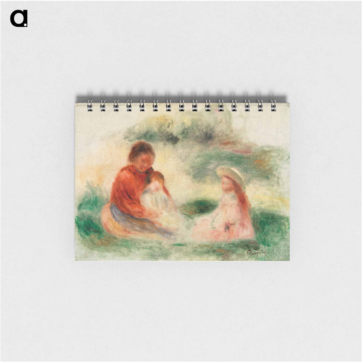 Young Family - ピエール オーギュスト ルノワール Memo.