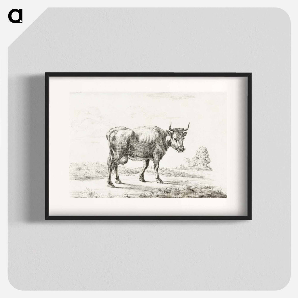 Cow - Jean Bernard Poster.