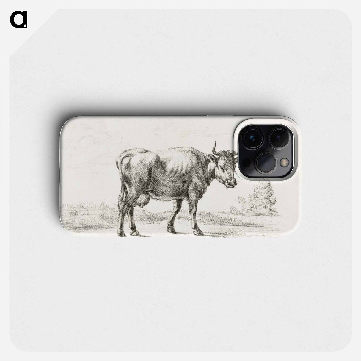 Cow - Jean Bernard Phone Case.