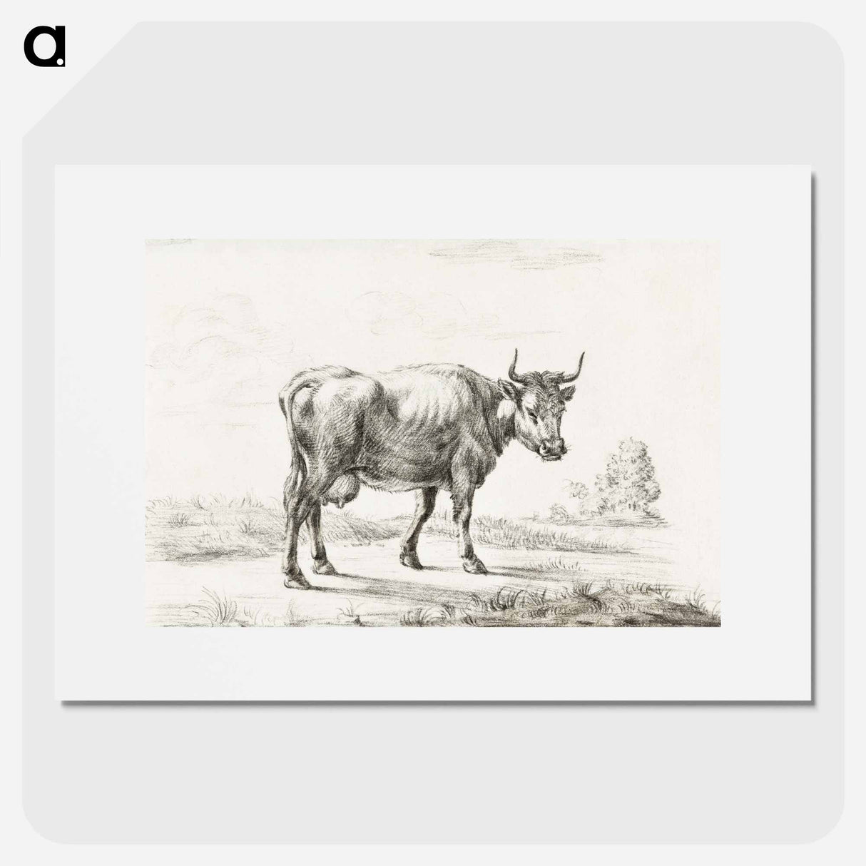 Cow - Jean Bernard Poster.