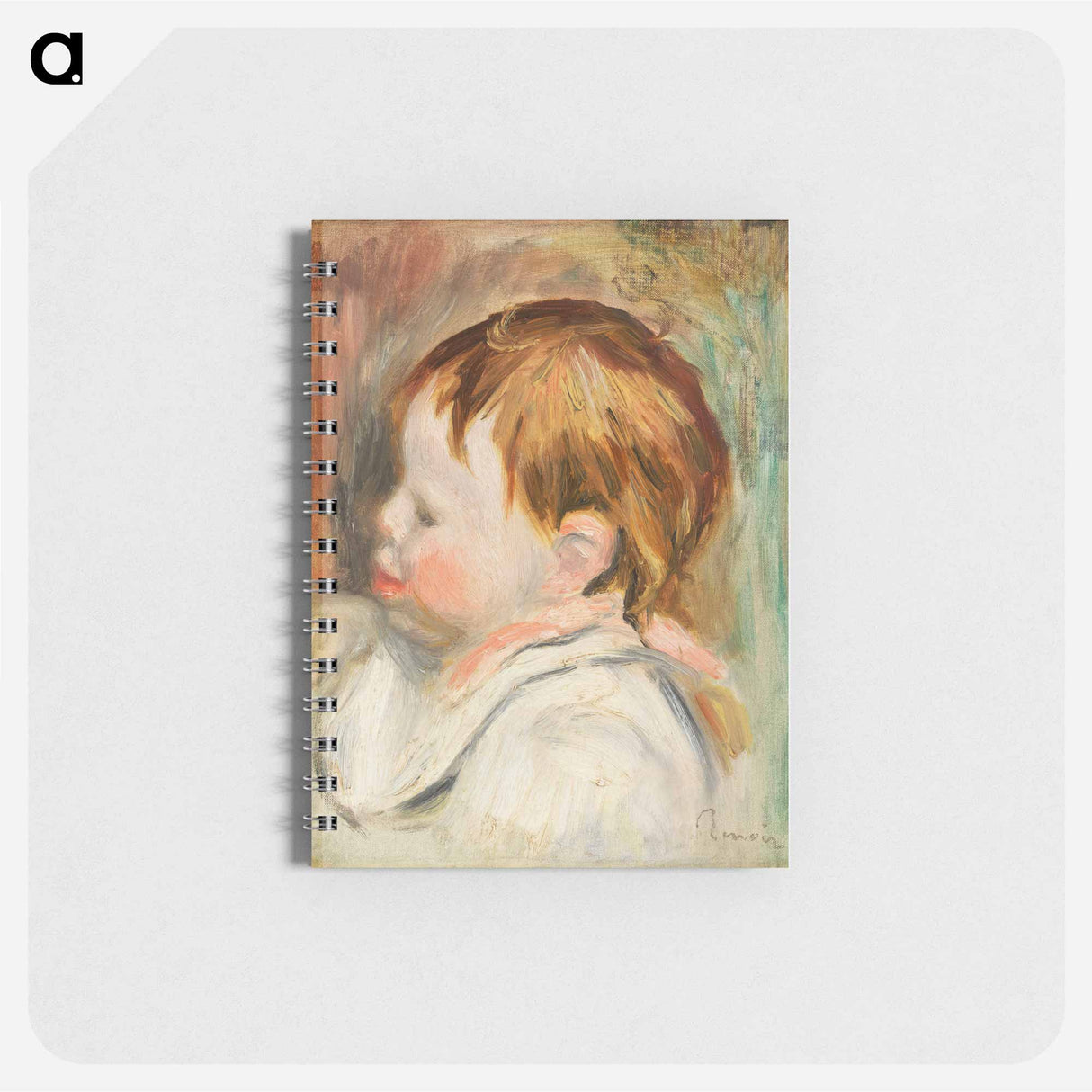 Baby's Head - ピエール オーギュスト ルノワール Memo.