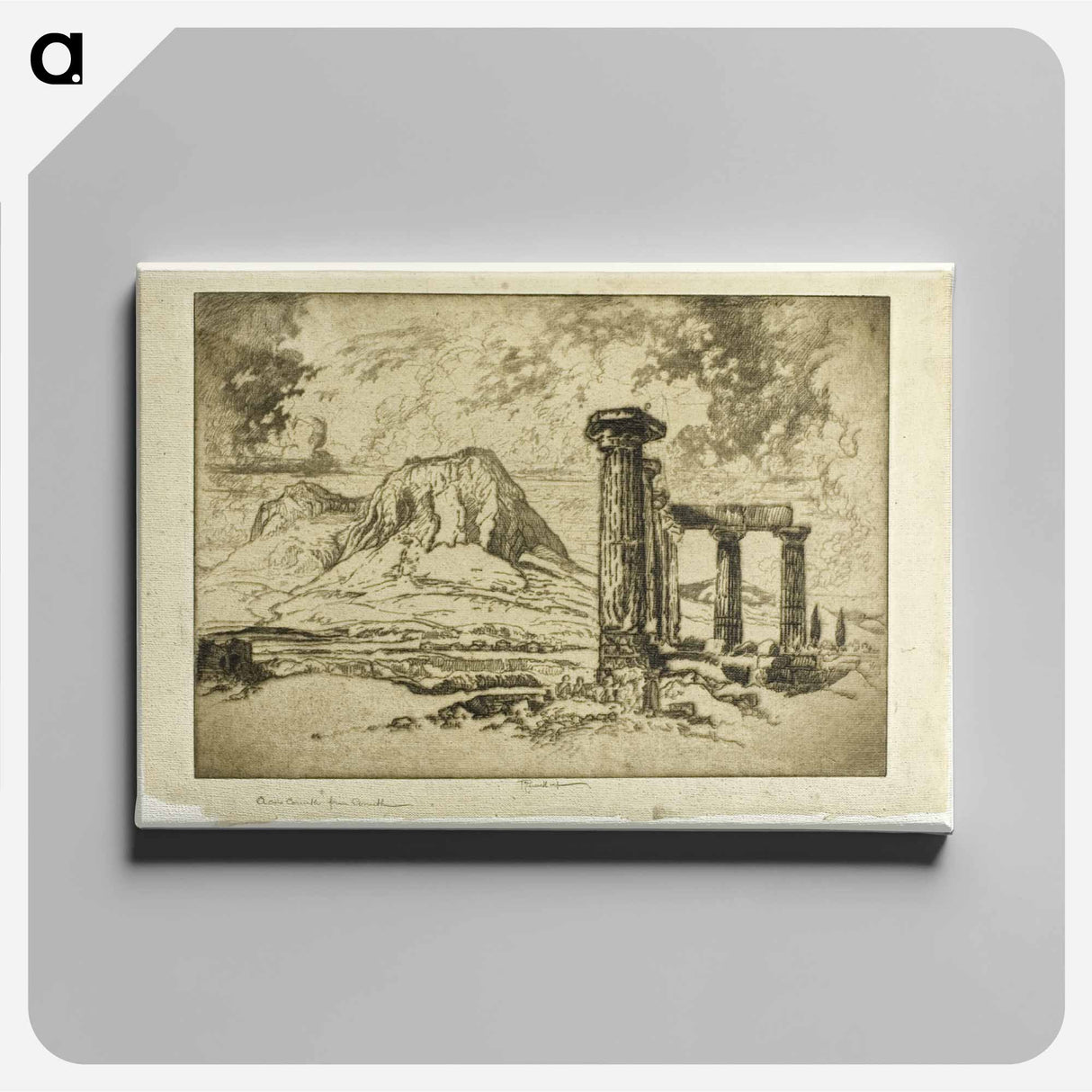 アートパネル-Acro-Corinth from Corinth
- ジョセフ ペネル Canvas.