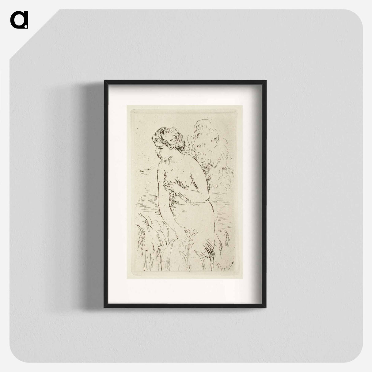 A painting by Pierre Auguste Renoir Poster.