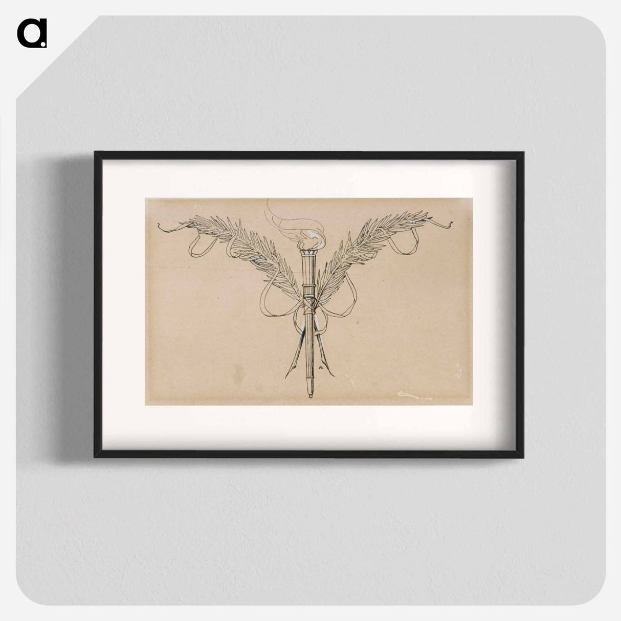 Maaherra-runon loppuvinjetti - アルバート エーデルフェルト Poster.