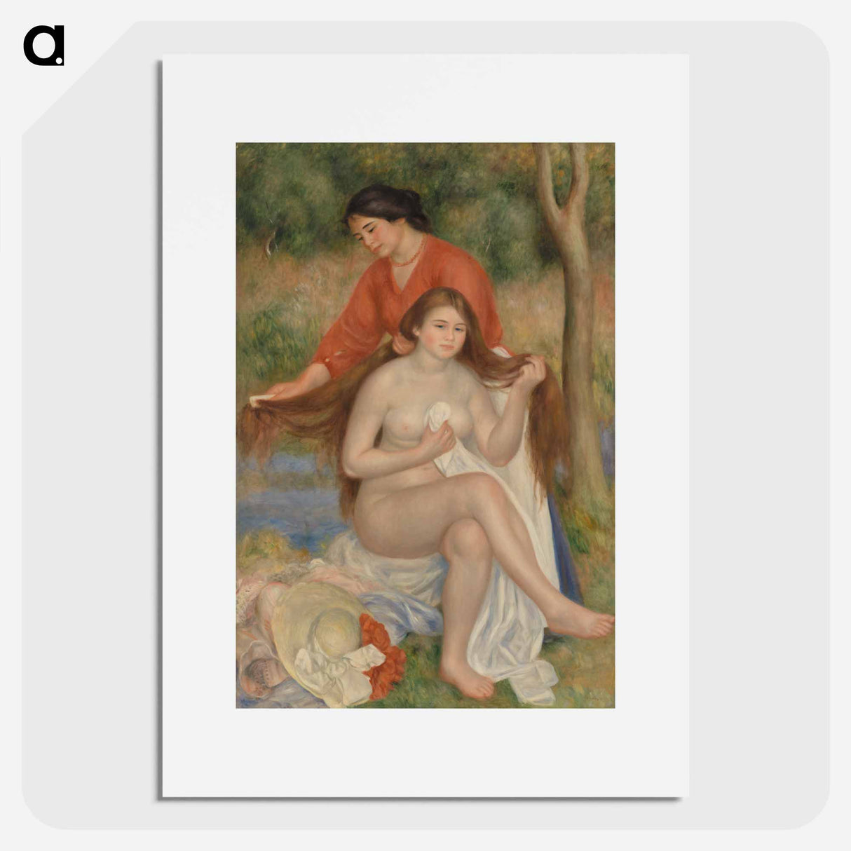 アートポスター-Bather and Maid
- バーンズ・コレクション Poster.