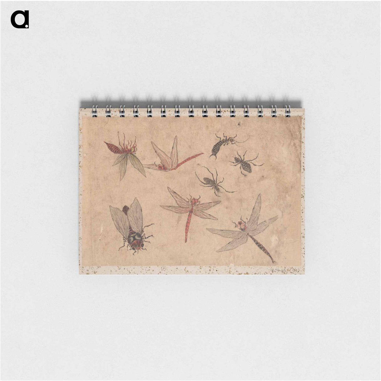 Album of Sketches by Katsushika Hokusai and His Disciples - 葛飾 北斎 Memo.