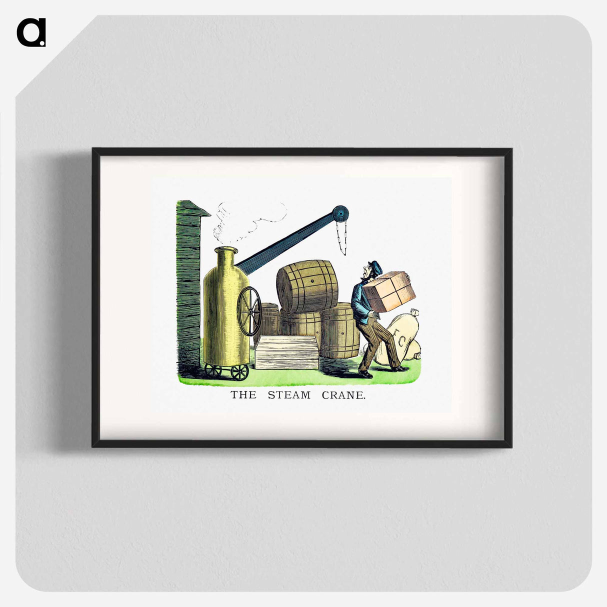 アートポスター-The Steam Crane
- 大英図書館 Poster.