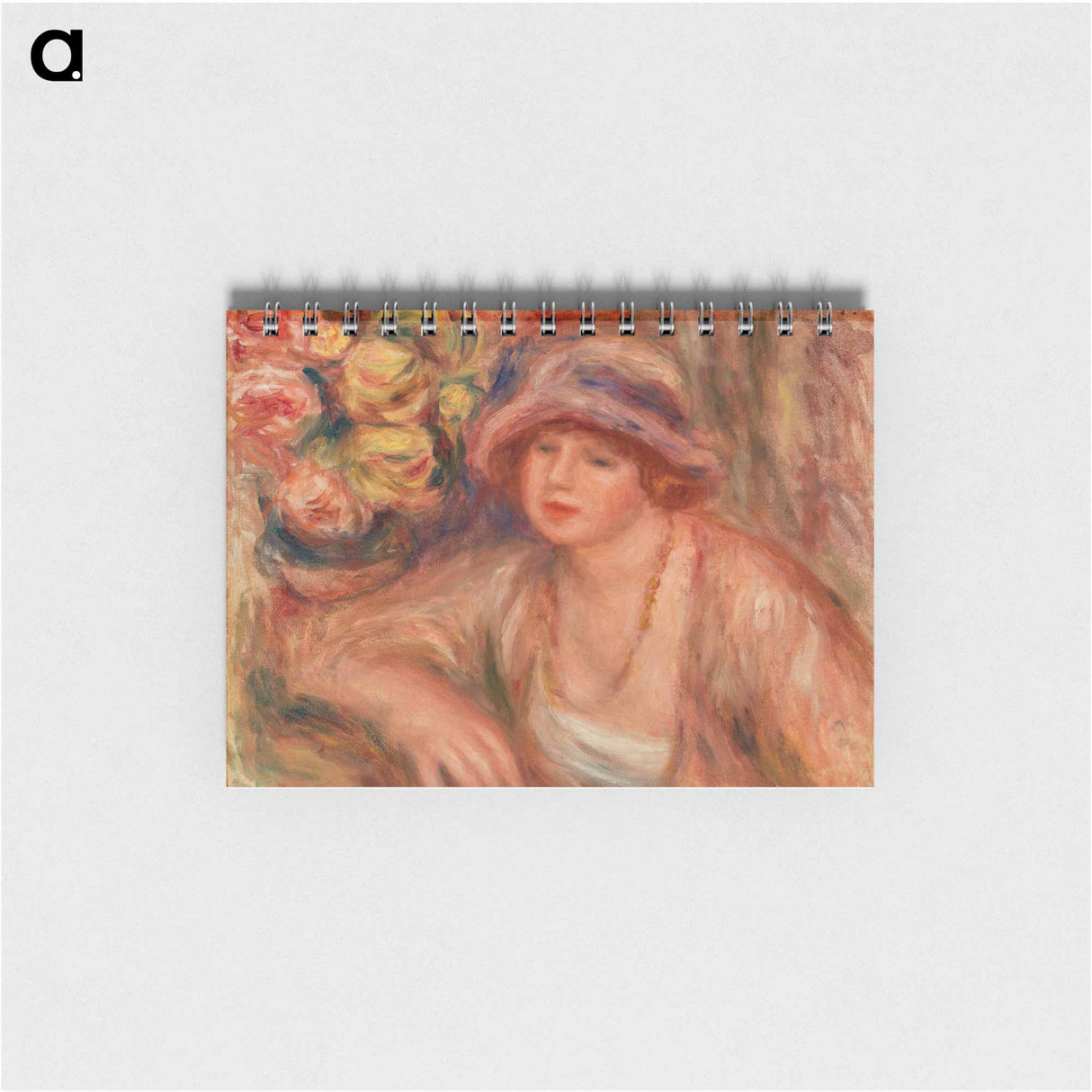 Seated Odalisque - ピエール オーギュスト ルノワール Memo.