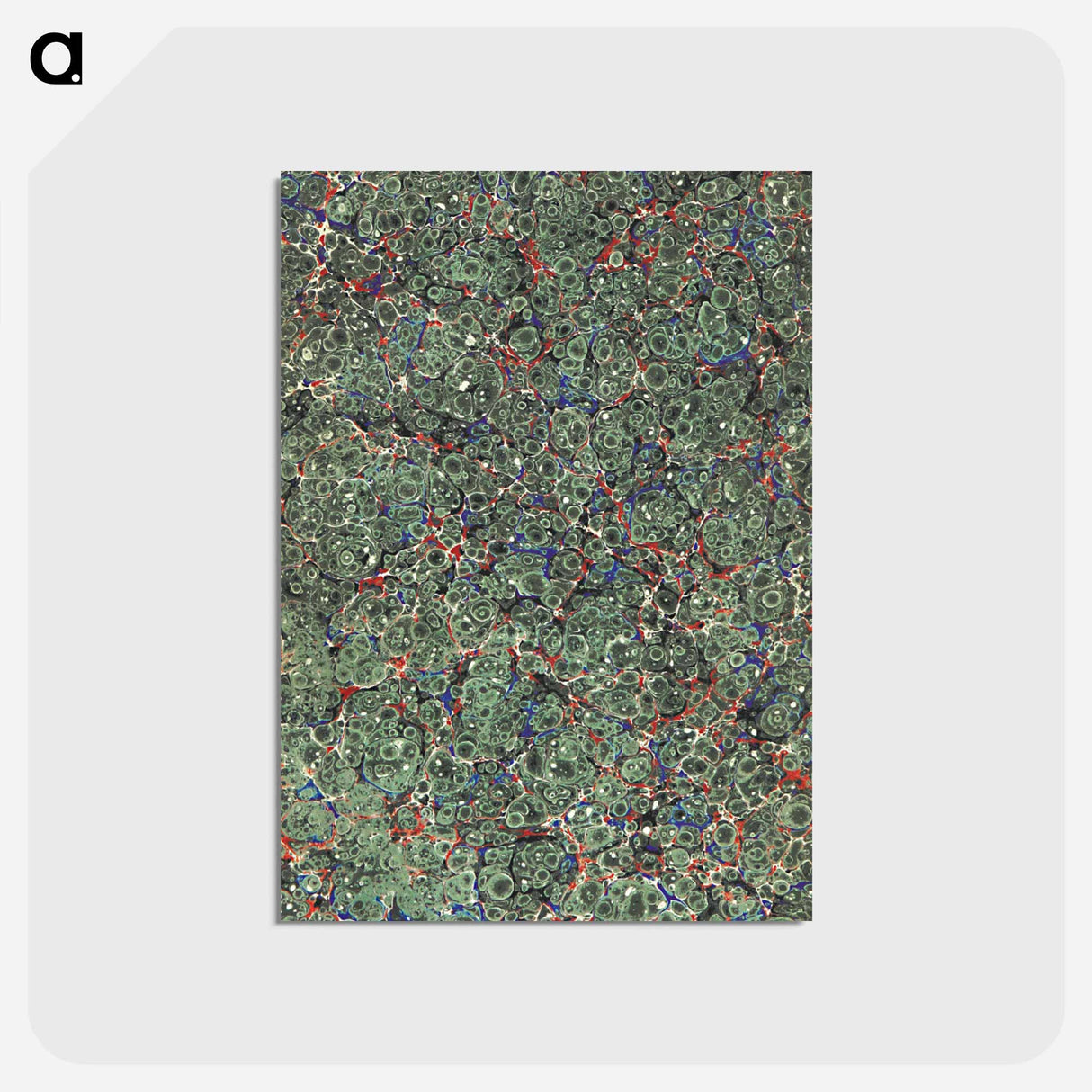 アートポストカード-Decorative Paper from The Works of Lady Blessington
- 大英図書館 Postcard.