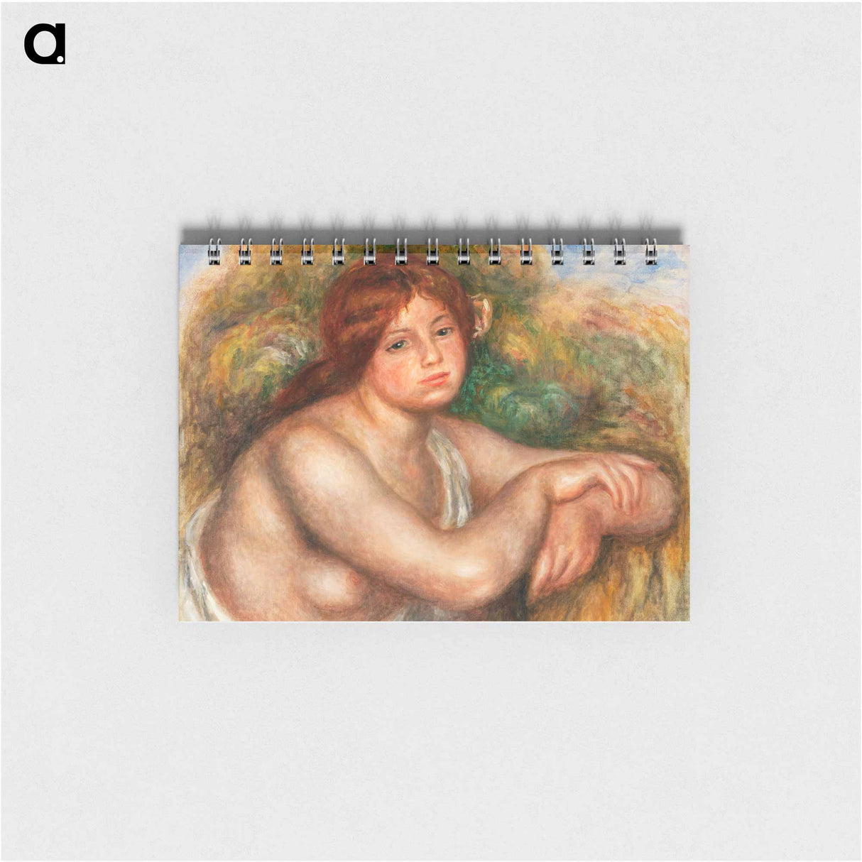 Nude Study, Bust of a Woman - ピエール オーギュスト ルノワール Memo.