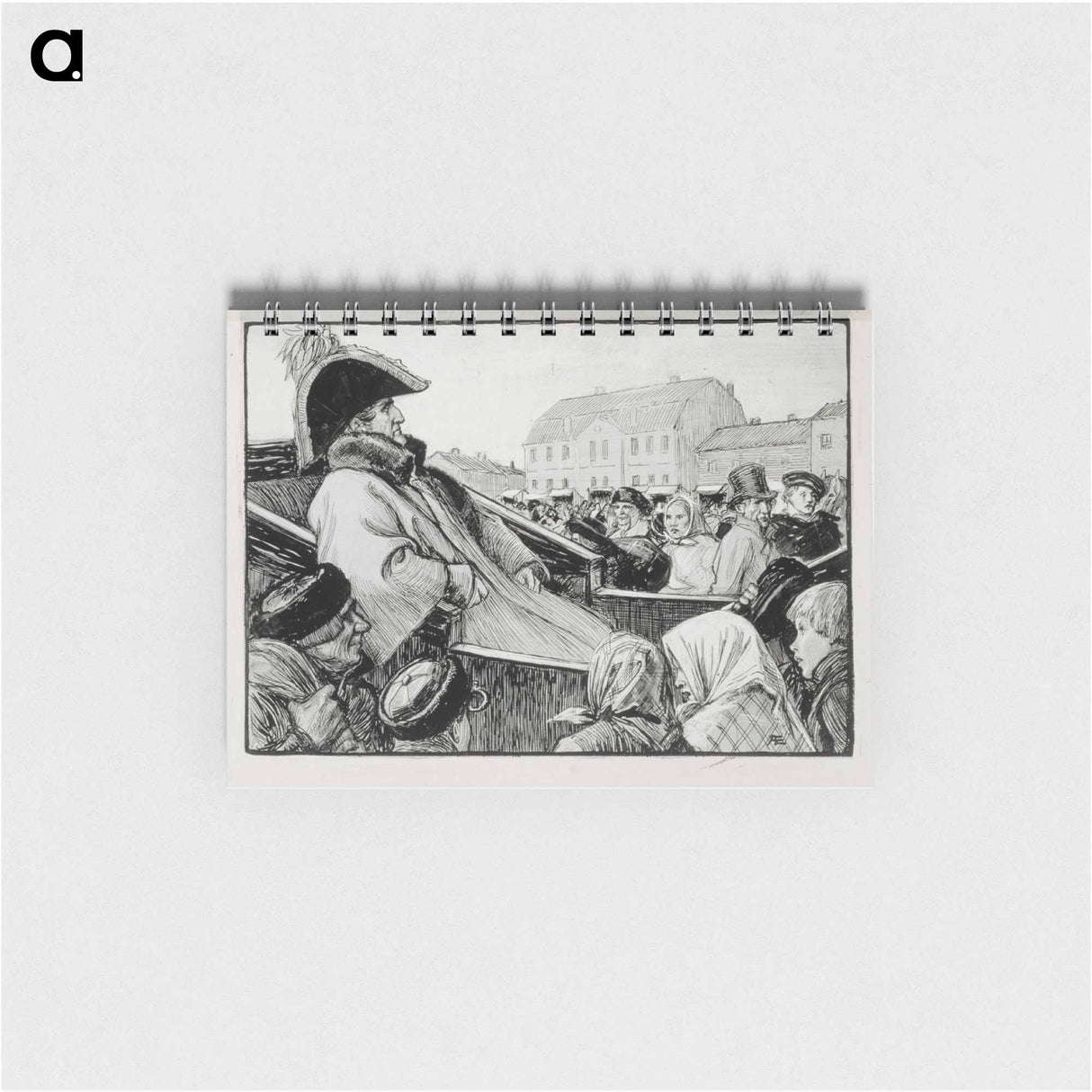 The general from the poem the ensign’s reminiscences of the fair - アルバート エーデルフェルト Memo.