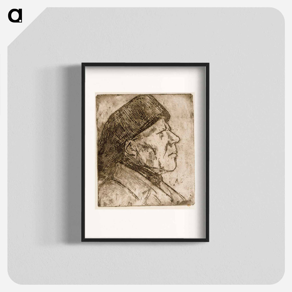 Suomalainen talonpoika - アルバート エーデルフェルト Poster.