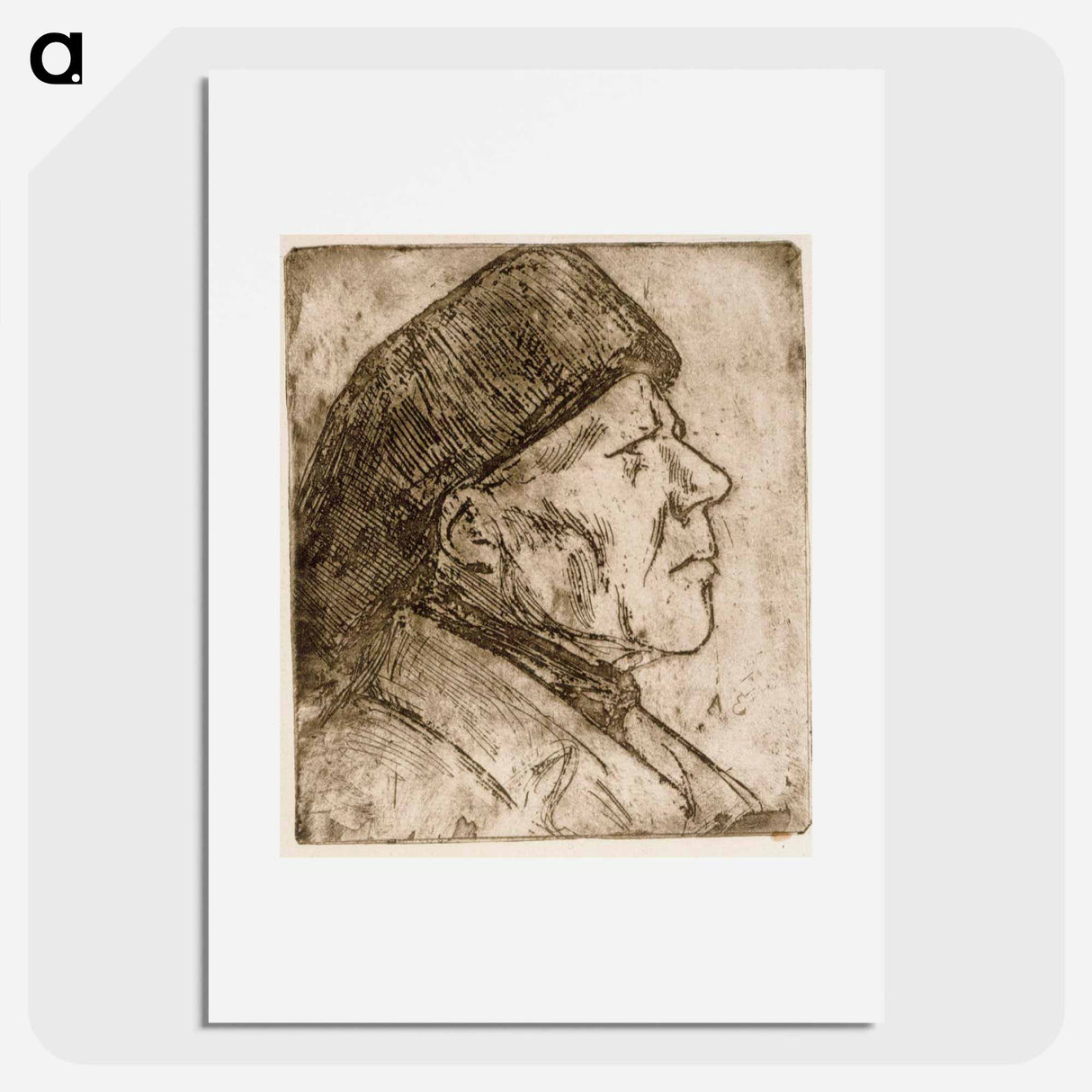 Suomalainen talonpoika - アルバート エーデルフェルト Poster.