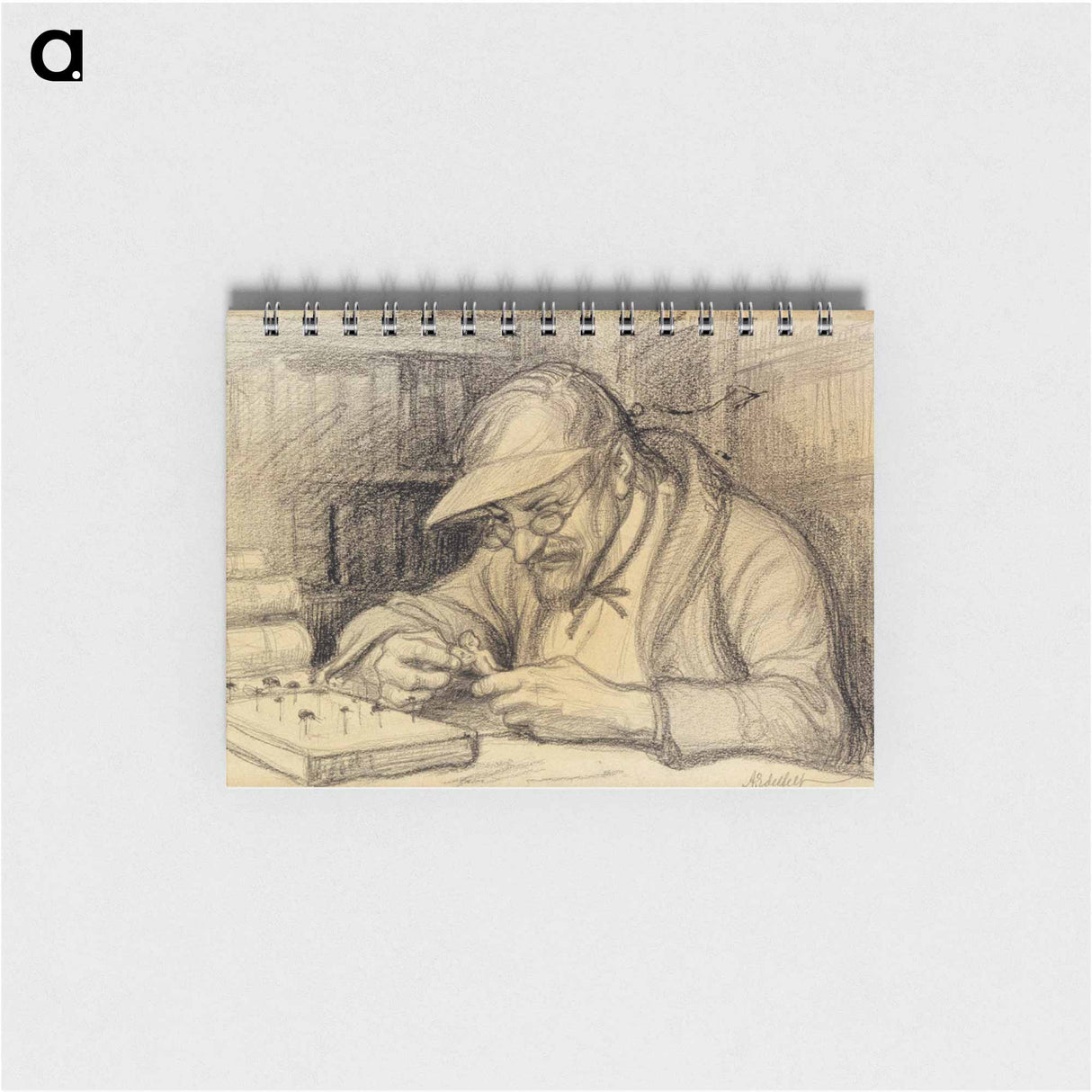 Illustration of the little genius - アルバート エーデルフェルト Memo.