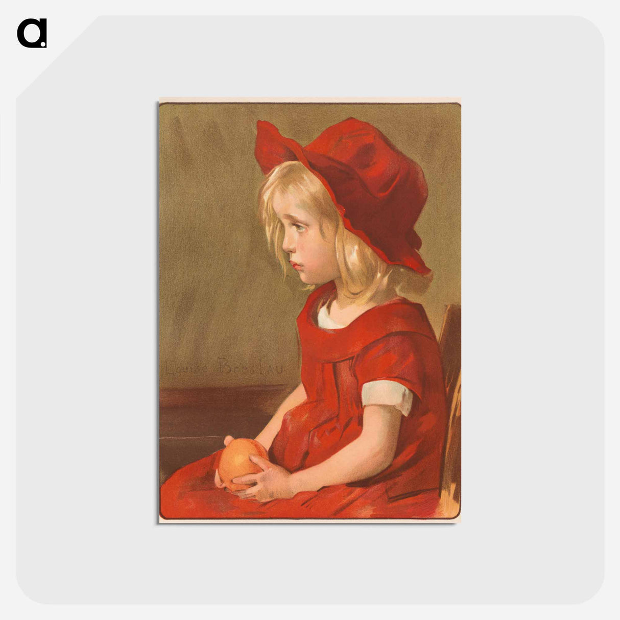 アートポストカード-Fillette à l'Orange
- クリーブランド美術館 Postcard.