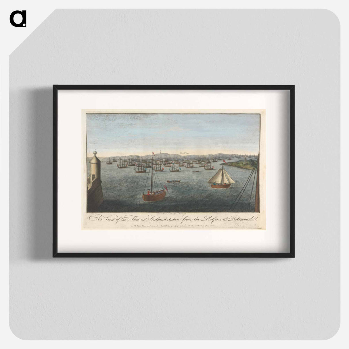 アートポスター-A View of the Fleet at Spithead
- イェール大学アートギャラリー Poster.