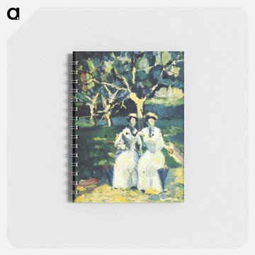 Two Women in a Garden - カジミール マレーヴィチ Memo.