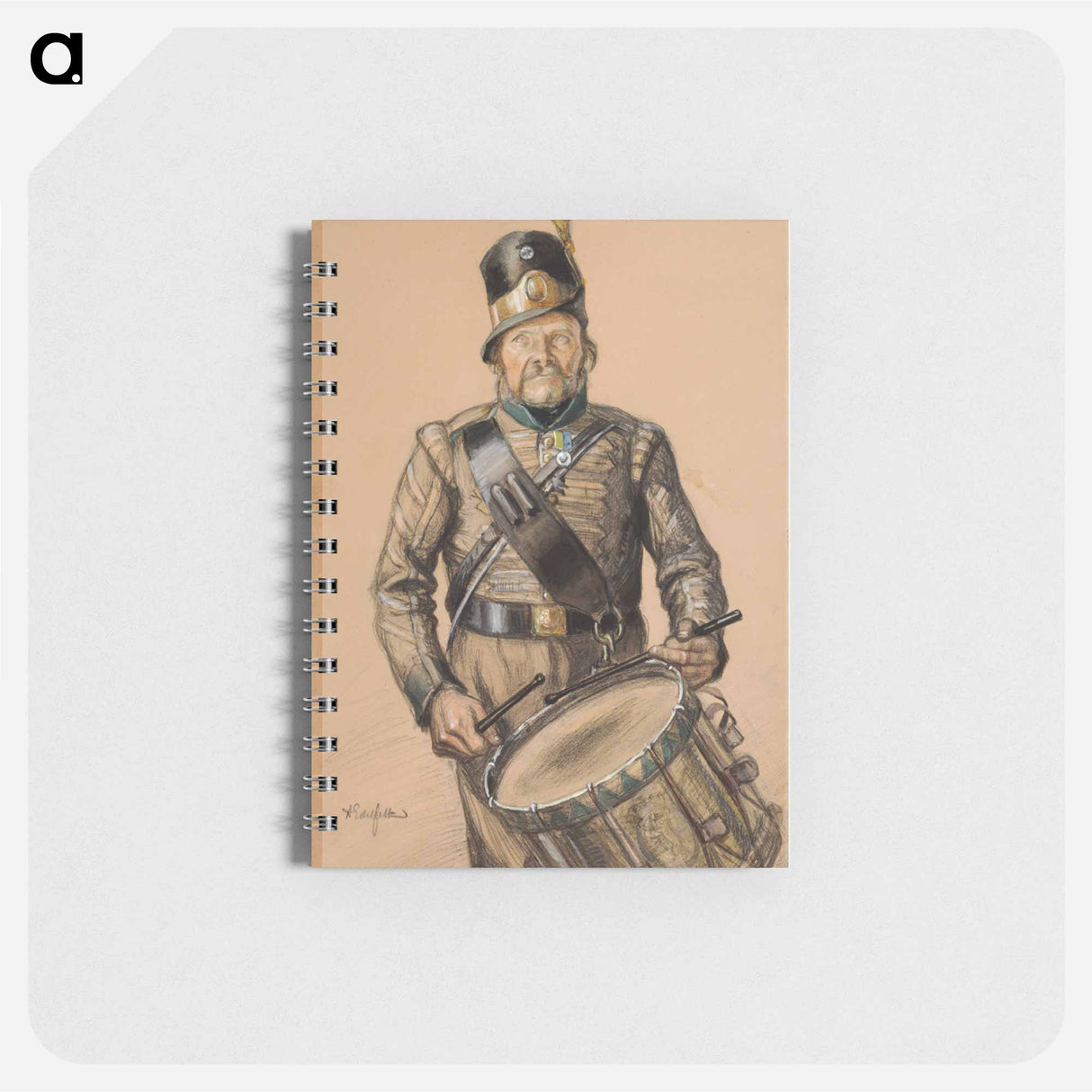 Rumpali nord, vänrikki stoolin tarinain kuvitusta - アルバート エーデルフェルト Memo.