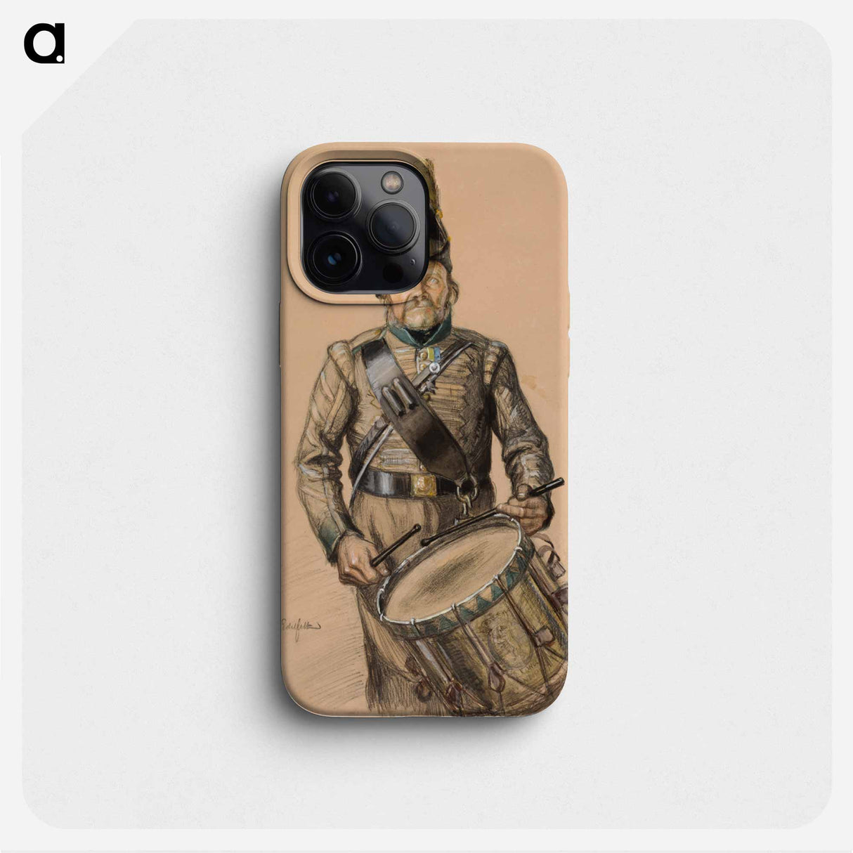 Rumpali nord, vänrikki stoolin tarinain kuvitusta - アルバート エーデルフェルト Phone Case.