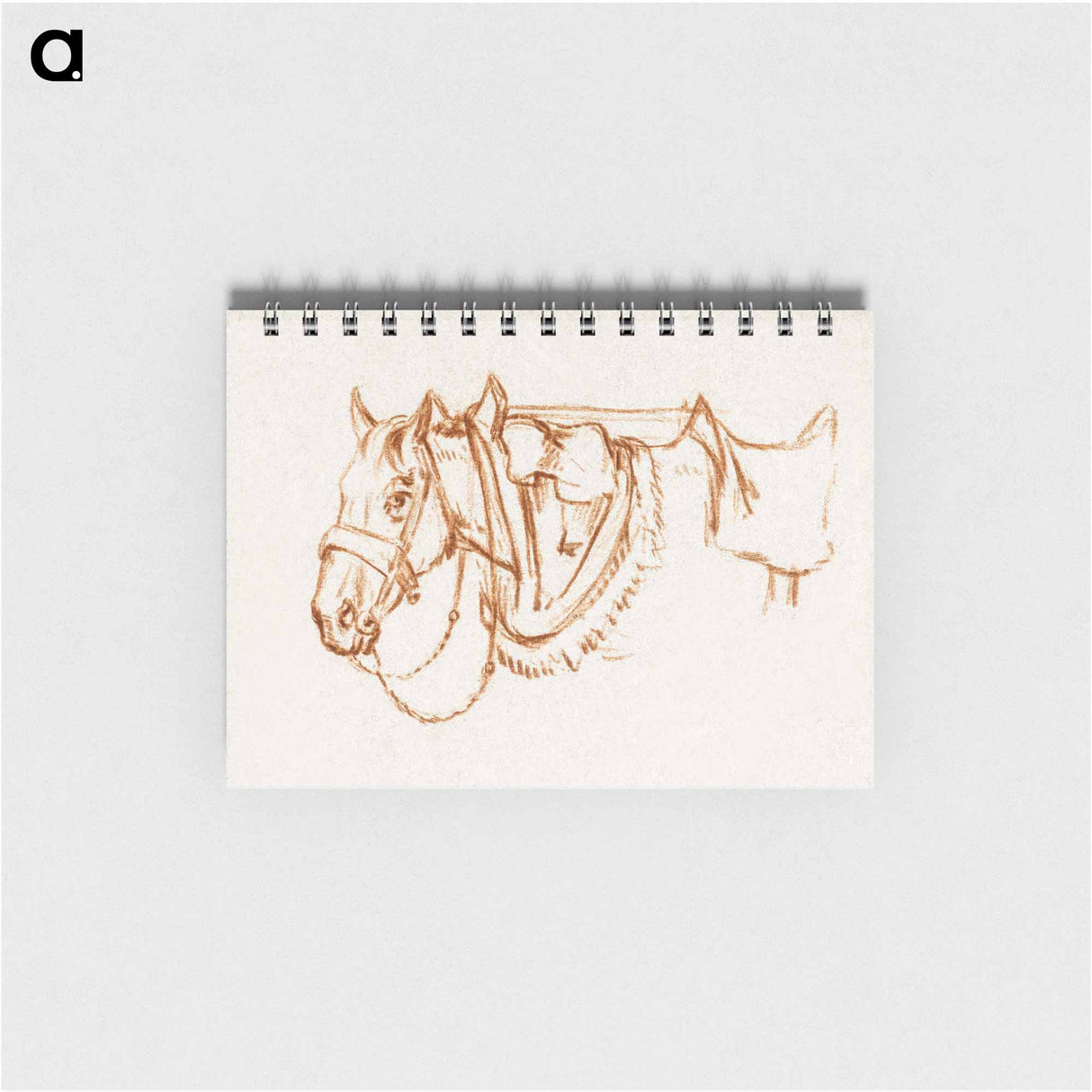 Head of a rigged horse - ジャン ベルナール Memo.