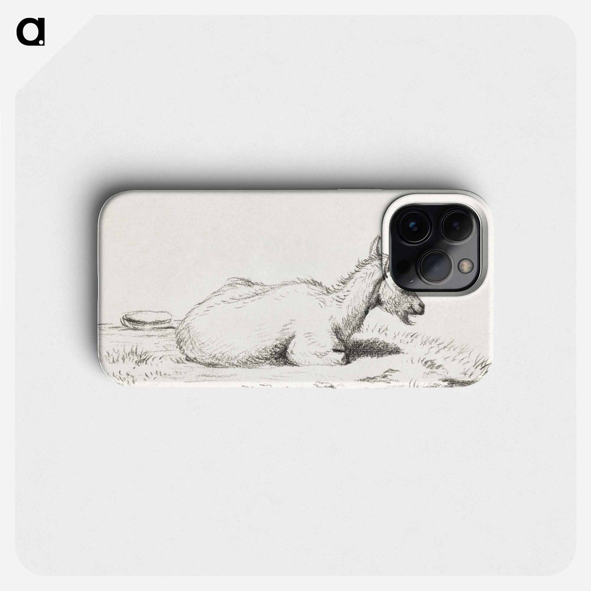 Lying goat - ジャン ベルナール Phone Case.