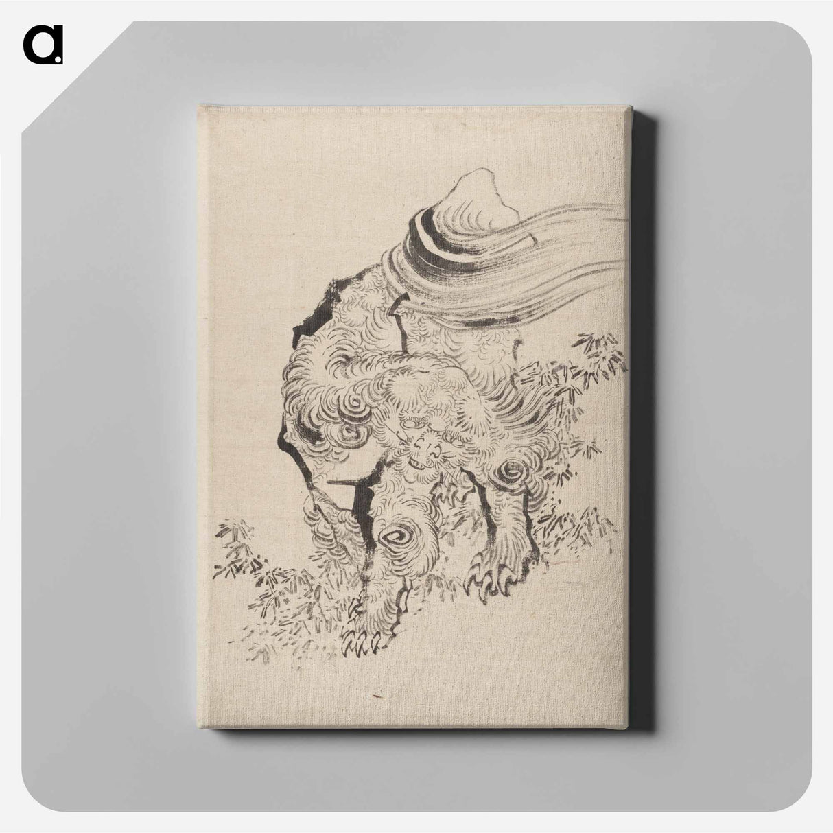 アートパネル-Original public domain image from the MET museum. - 葛飾 北斎 Canvas.