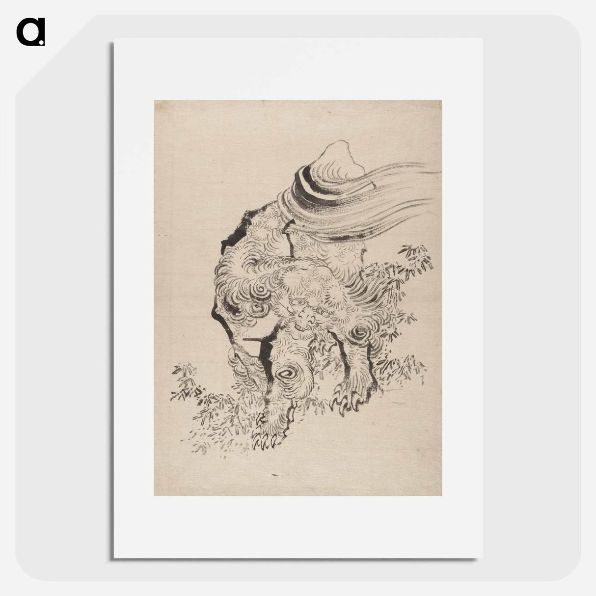 アートポスター-Original public domain image from the MET museum. - 葛飾 北斎 Poster.
