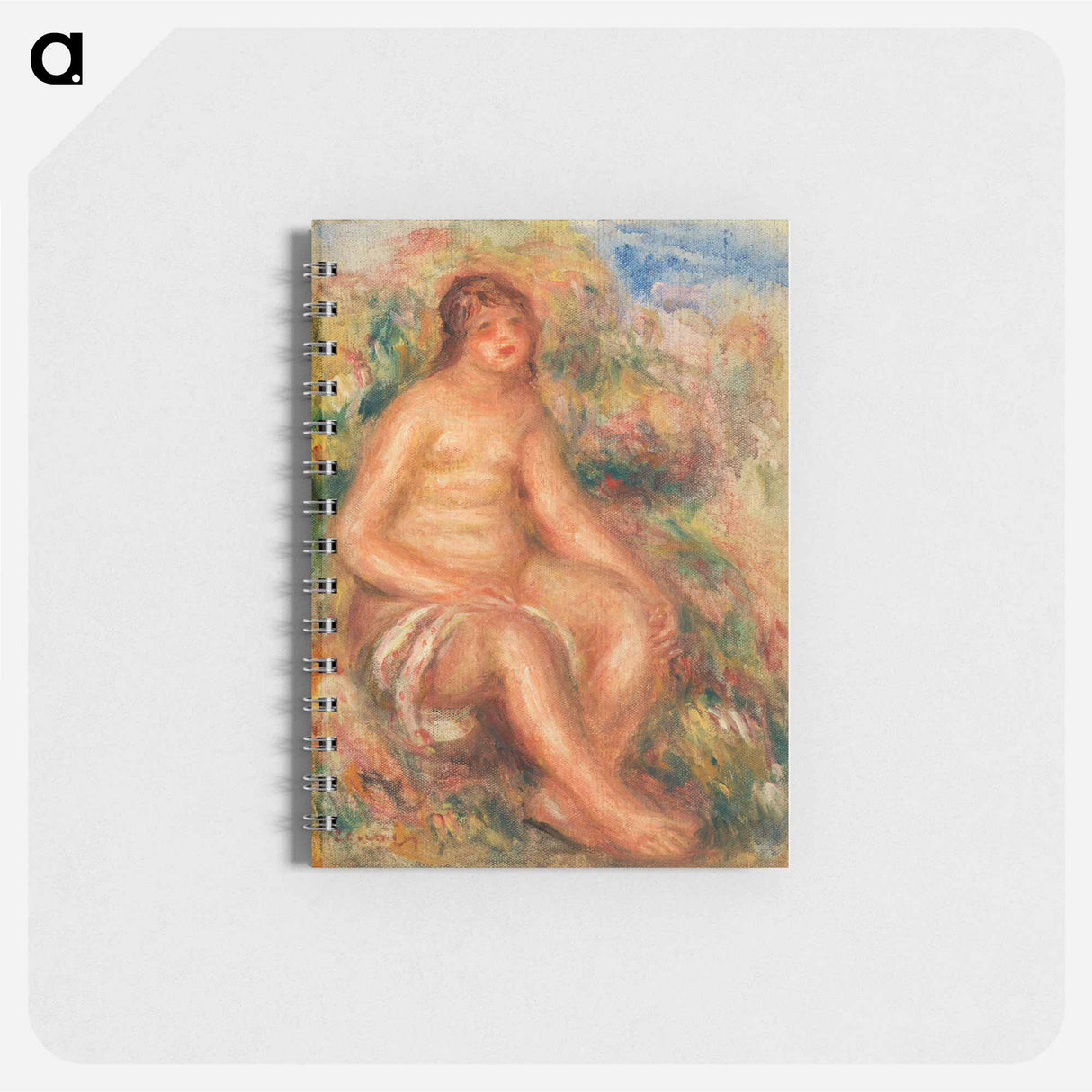 Bather - ピエール オーギュスト ルノワール Memo.