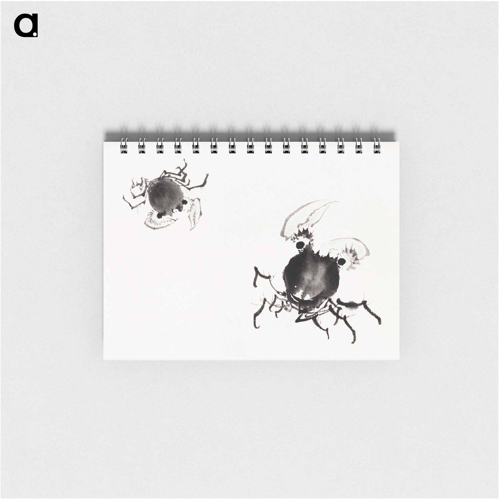 Japanese crabs - 葛飾 北斎 Memo.