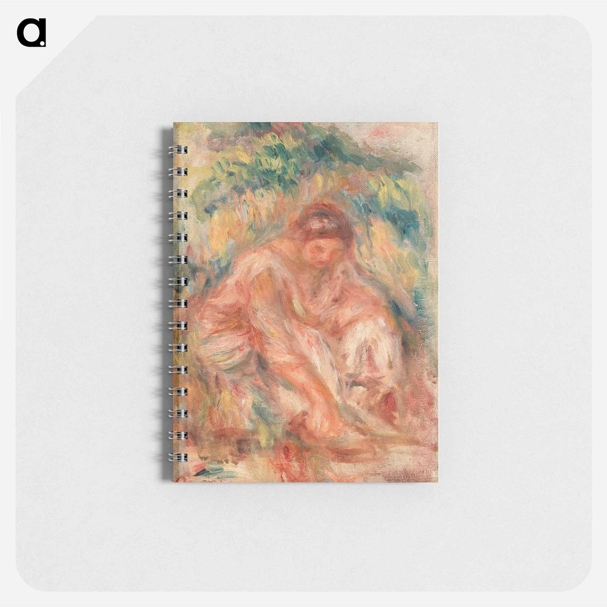 Sketch of a Woman - ピエール オーギュスト ルノワール Memo.