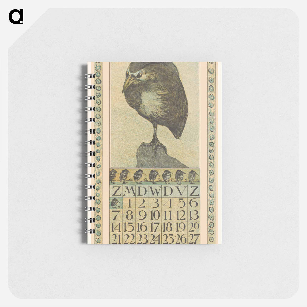 Kalenderblad juni met kwak - テオ ヴァン ホイテマ Memo.