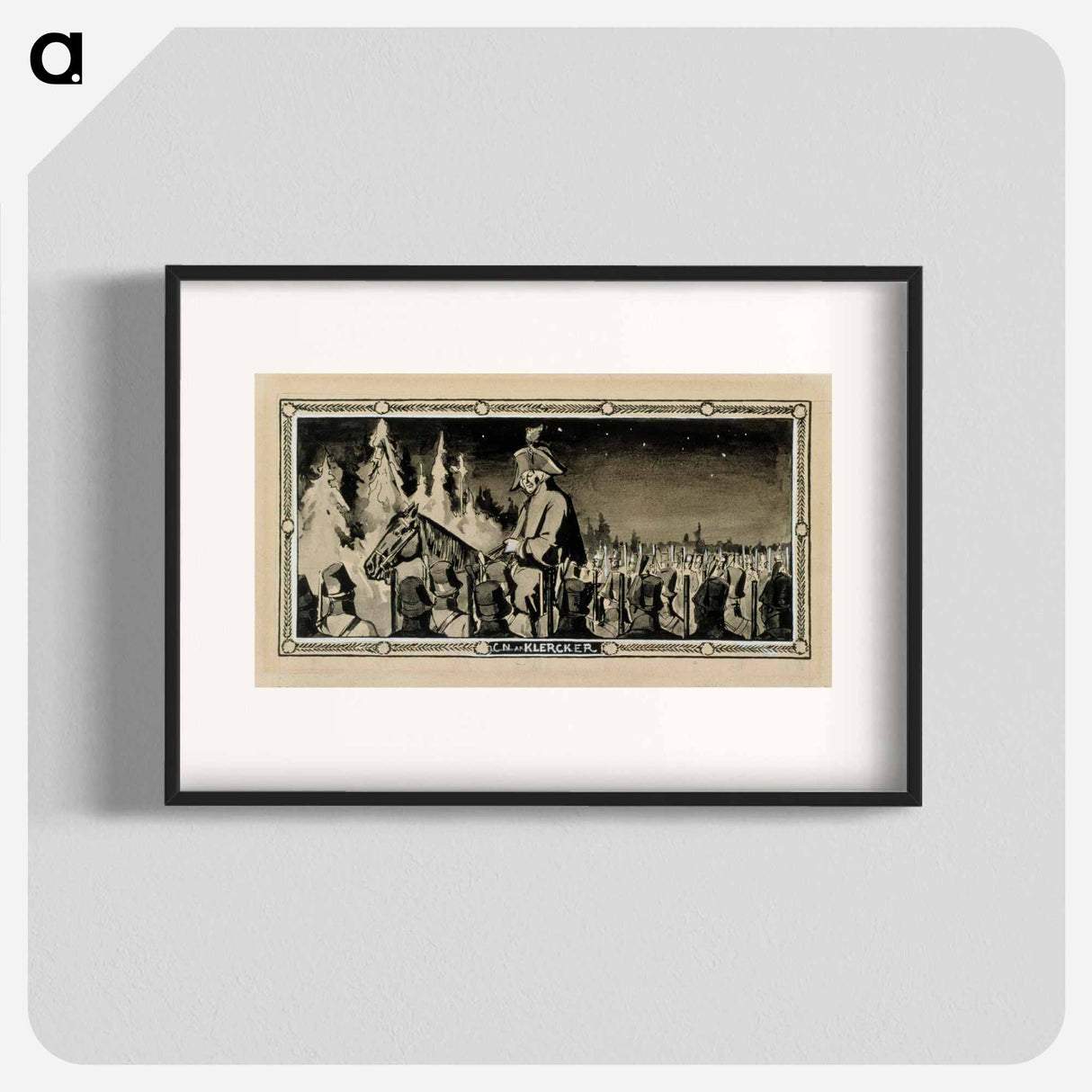 kunniata ukko klercker ijät päivät saakohon - アルバート エーデルフェルト Poster.