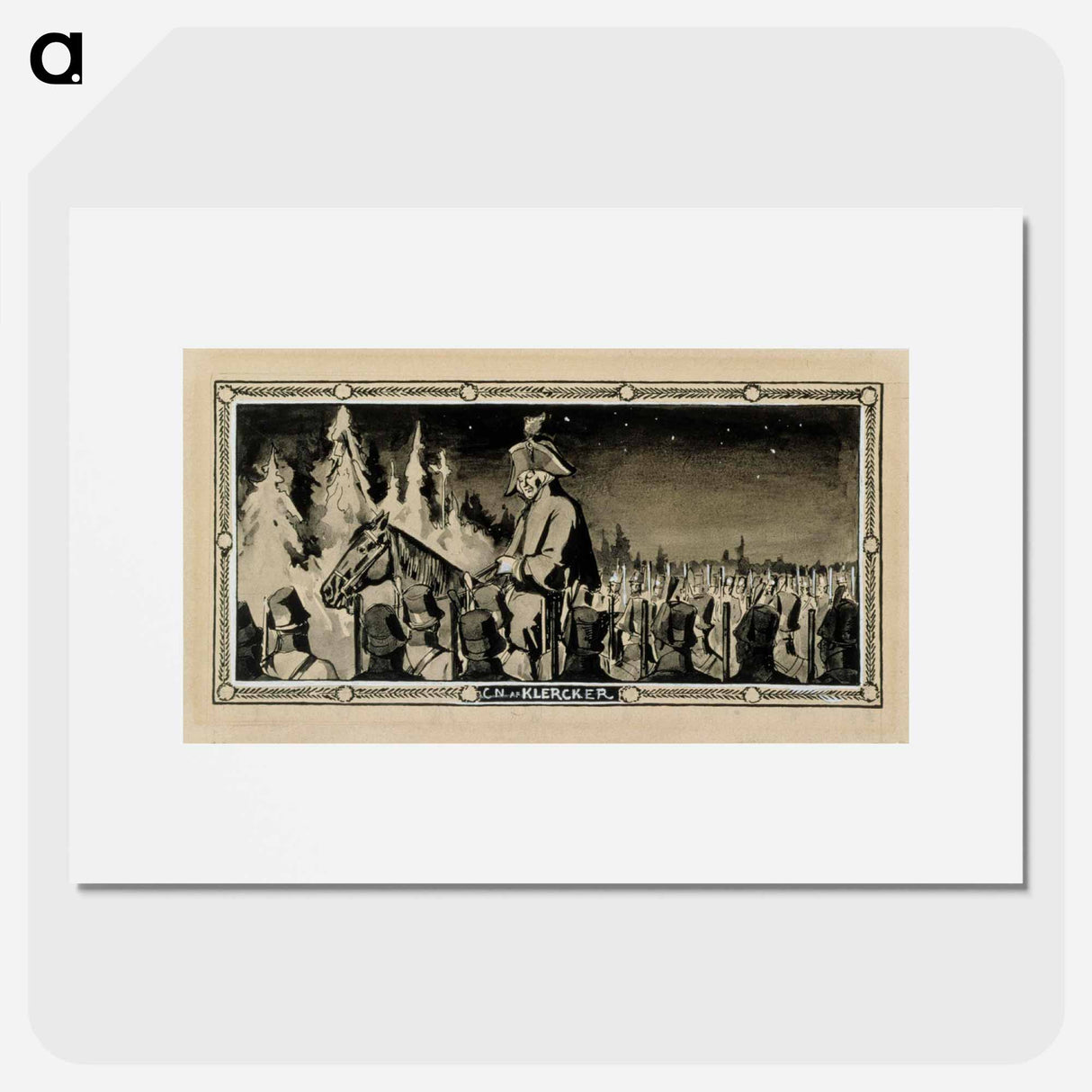 kunniata ukko klercker ijät päivät saakohon - アルバート エーデルフェルト Poster.