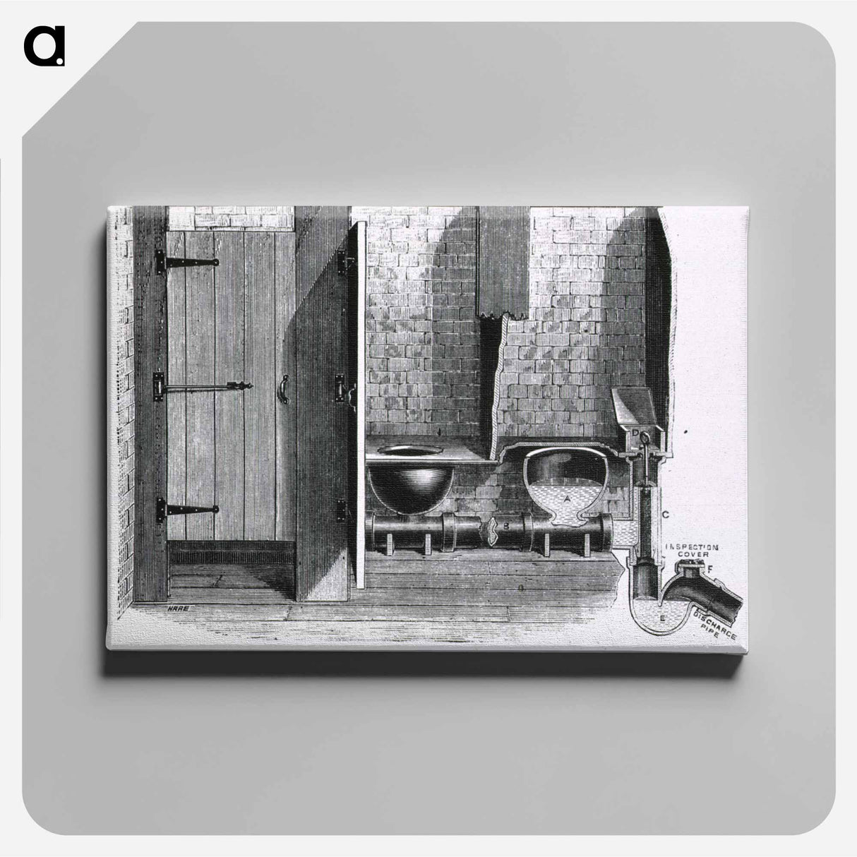 アートパネル-Public Toilets
- 国立医学図書館 Canvas.