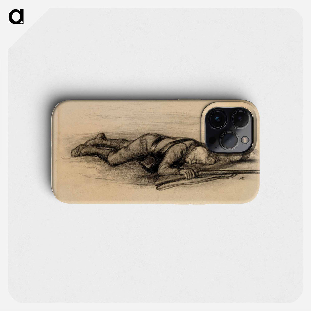 Hurtti ukko-runon loppuvinjetti - アルバート エーデルフェルト Phone Case.