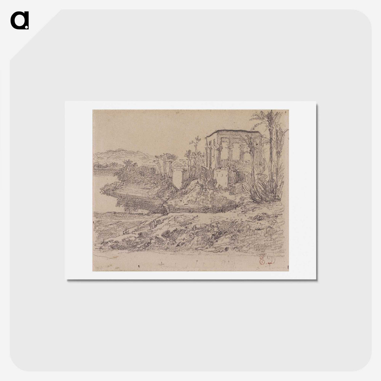 4-5_Eugene-Delacroix_hagaki