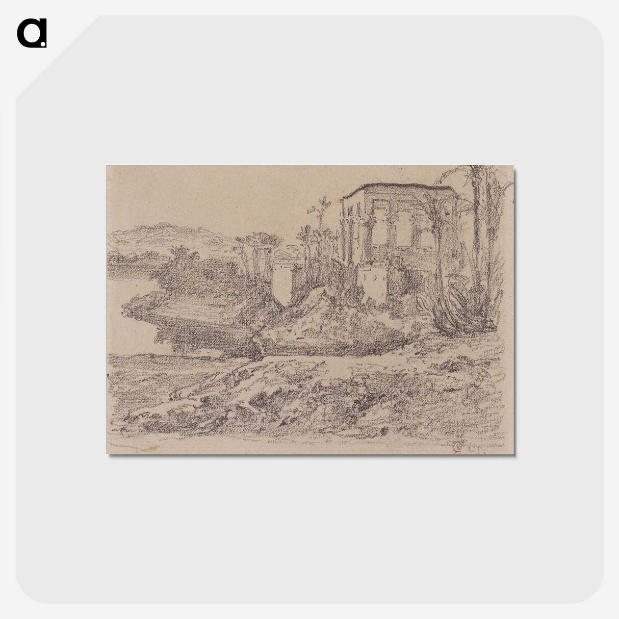 4-5_Eugene-Delacroix_postcard