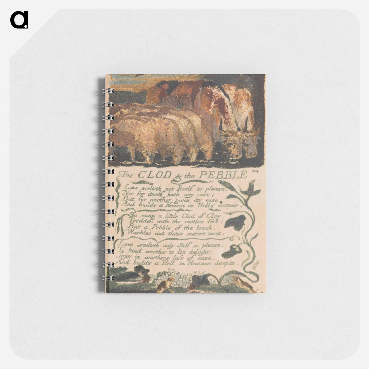 The Clod & the Pebble - ウィリアム ブレイク Memo.