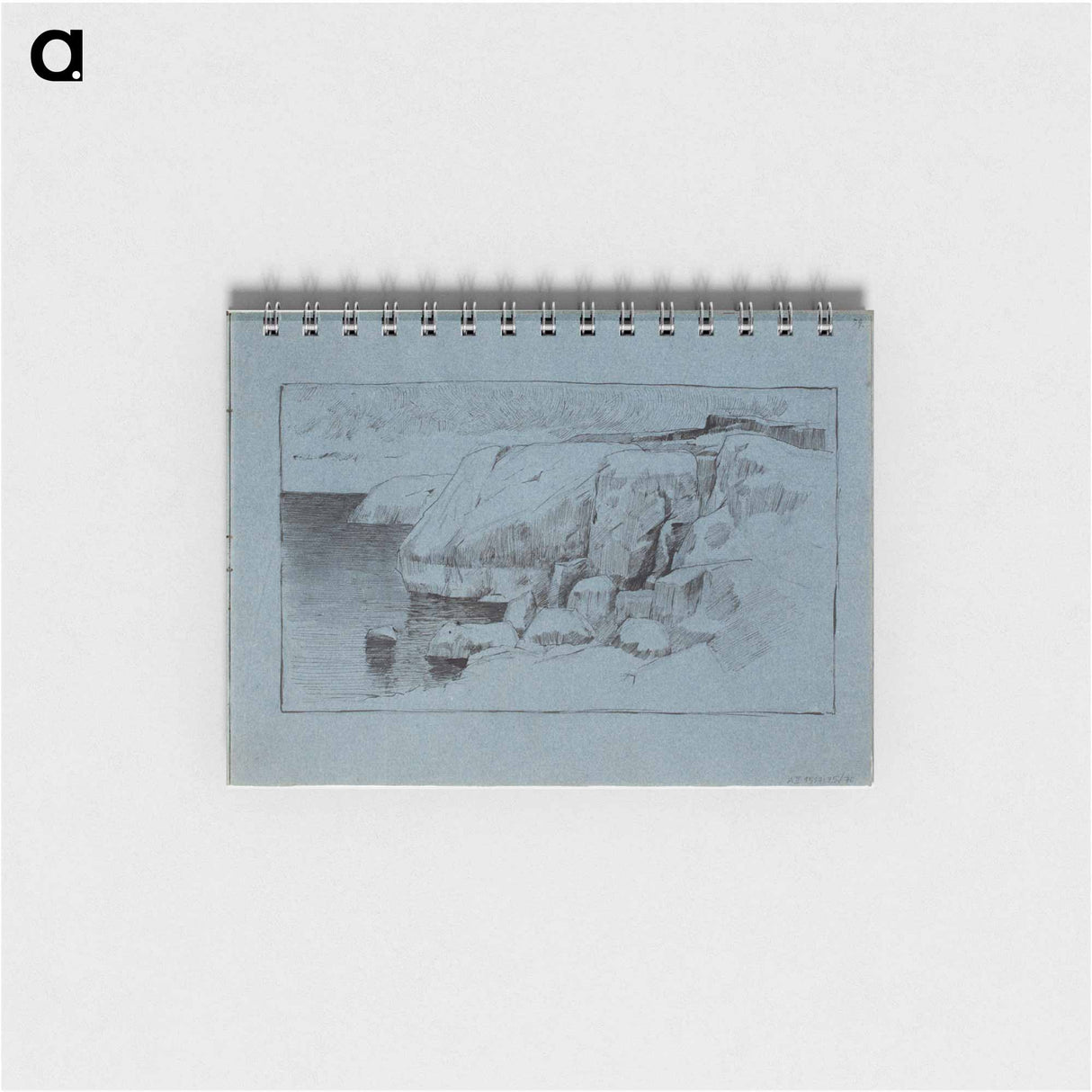 アートメモ帳-(unknown)part of a sketchbook - アルバート エーデルフェルト Memo.