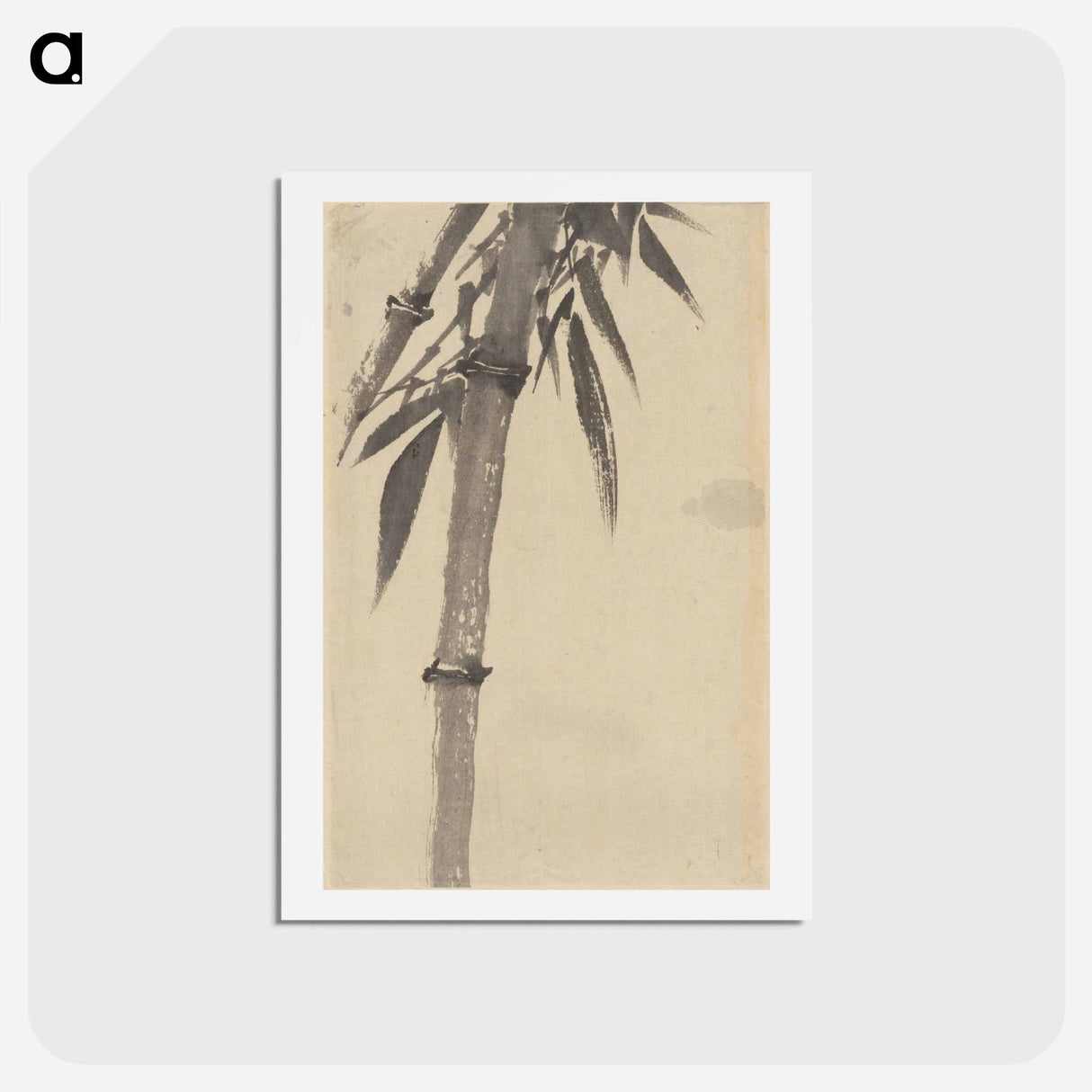 アートポストカード-Bamboo - 葛飾 北斎 Postcard.