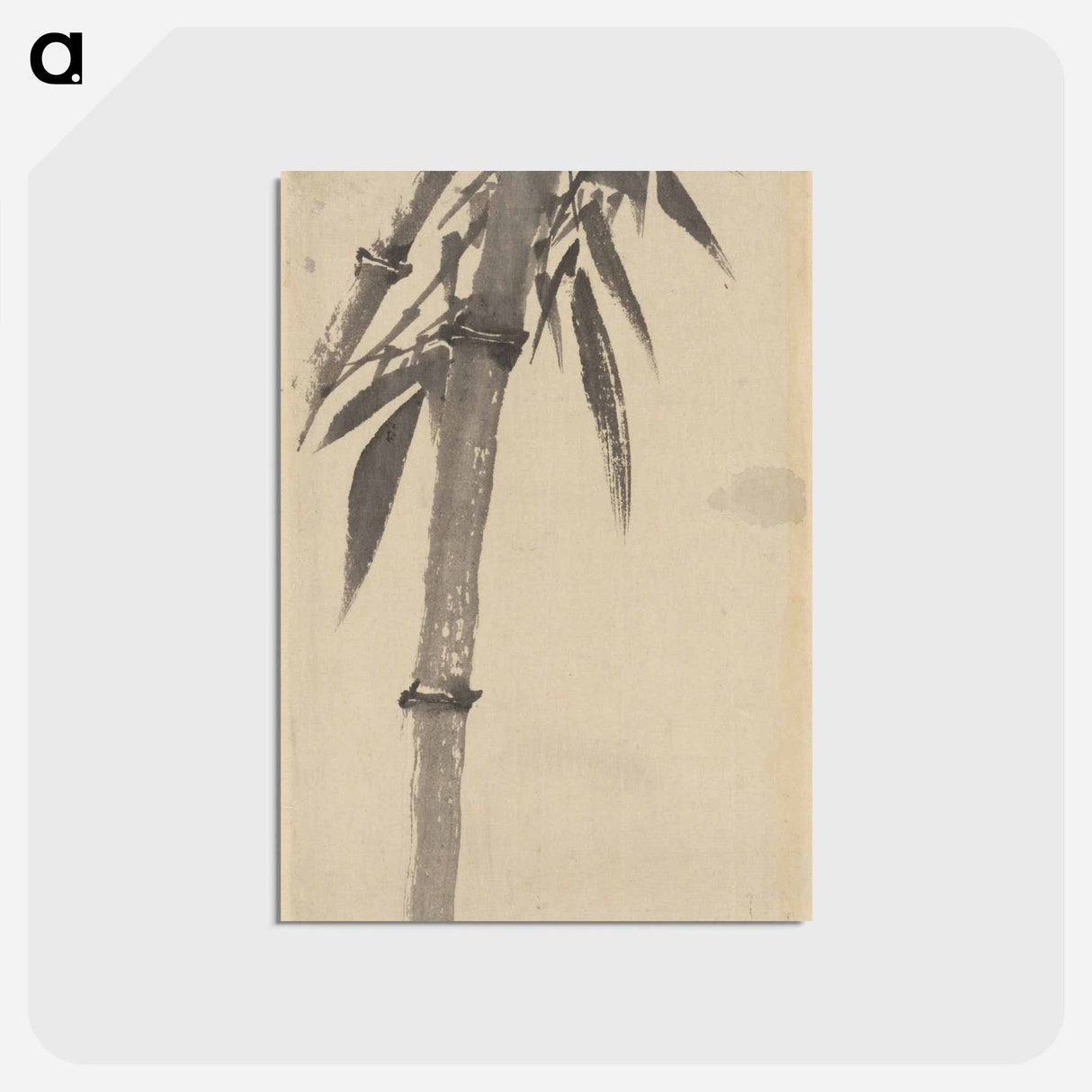 アートポストカード-Bamboo - 葛飾 北斎 Postcard.