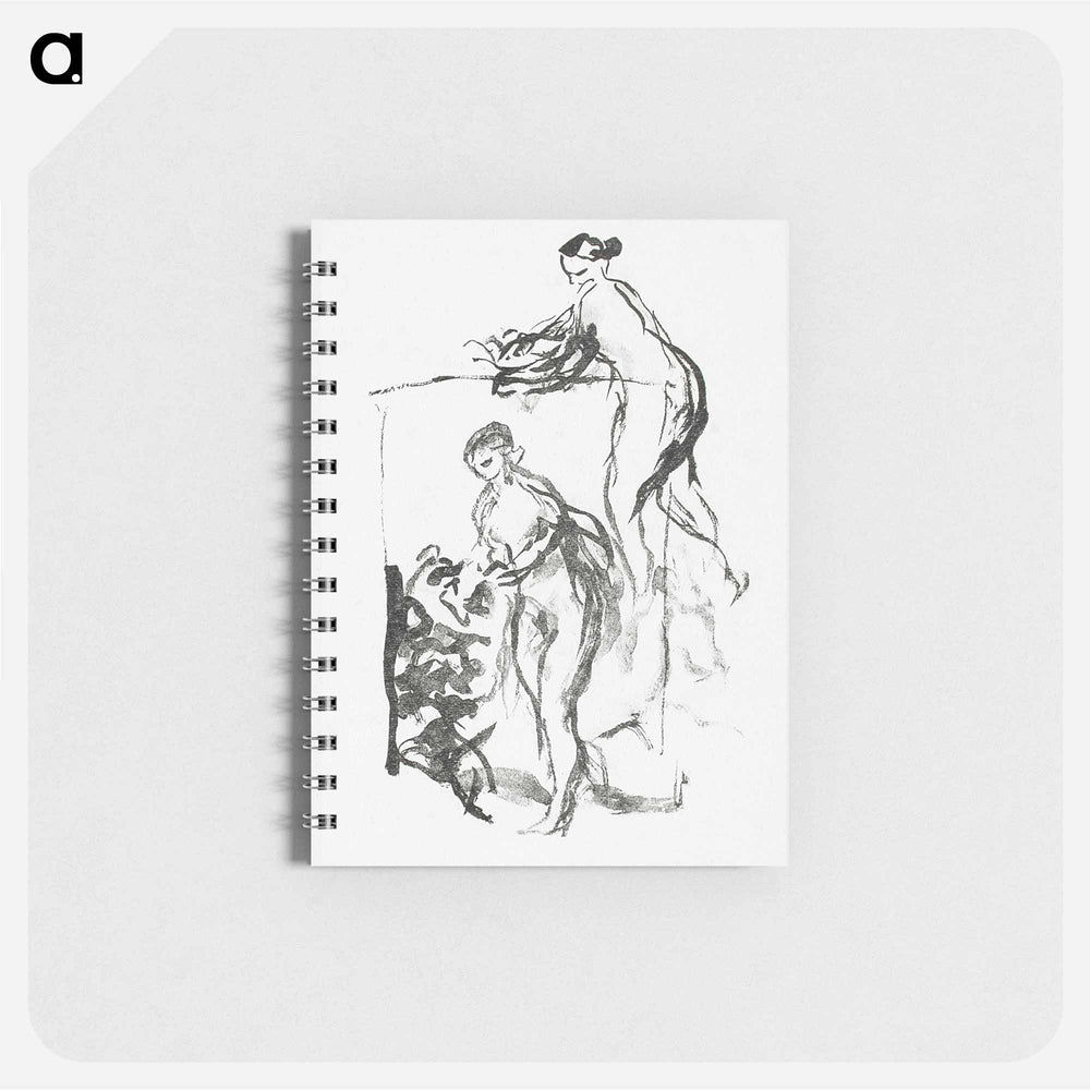 Femme au cep de vigne, troisiéme variante - ピエール オーギュスト ルノワール Memo.